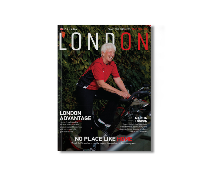 Online version of the London magazine on a Mac desktop.